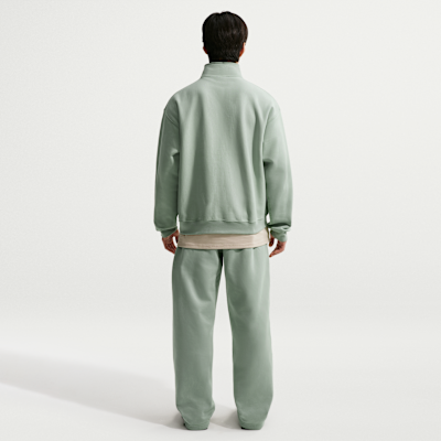 Nike Solo Swoosh Fleece Açık Paçalı Erkek Eşofman Altı görsel 5