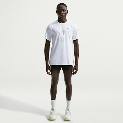 Nike Stride Dri-FIT ADV Kısa Kollu Erkek Koşu Üstü görsel 4