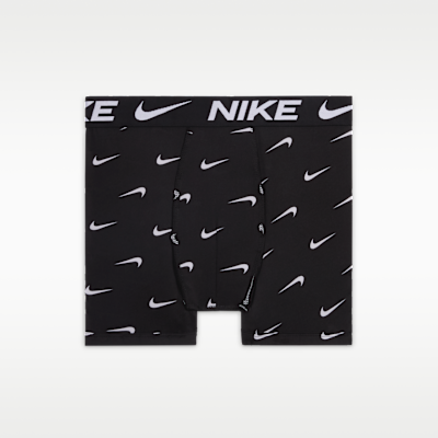 Ropa interior estampada para niños talla grande (paquete de 3) Nike Dri-FIT Essentials