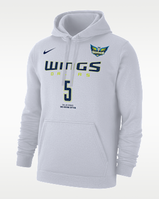 Мужское худи Paige Bueckers Dallas Wings Club Nike WNBA Fleece Pullover Hoodie