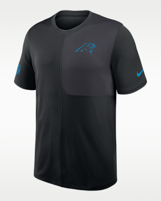 Мужские  Carolina Panthers Sideline Coach Nike Dri-FIT NFL Top