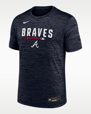 Мужская футболка Atlanta Braves Authentic Collection Nike Dri-FIT MLB