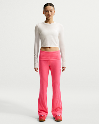 Женские тайтсы Nike Sportswear Chill Knit Mid-Rise Tight Ribbed Pants