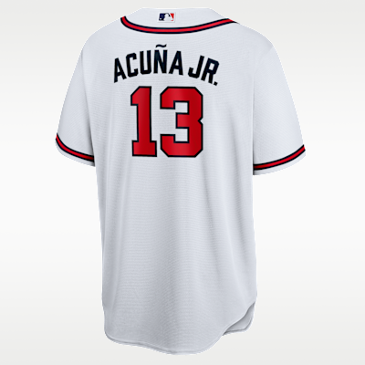 MLB Atlanta Braves (Ronald Acuña Jr.)Jersey de béisbol Replica para hombre