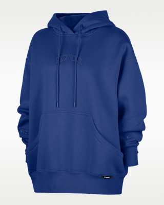 Женское худи New York Knicks City Edition Nike NBA Phoenix Fleece Premium Hoodie