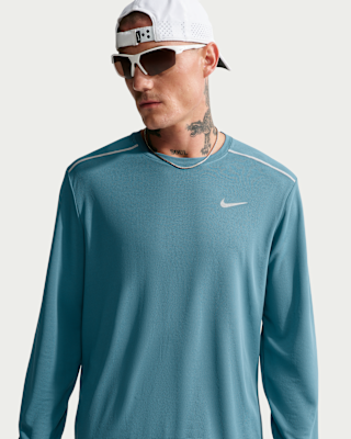 Мужские  Nike Miler Dri-FIT Long-Sleeve Top для бега