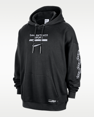 Мужское худи San Antonio Spurs Courtside Jordan NBA Club Premium Pullover Hoodie