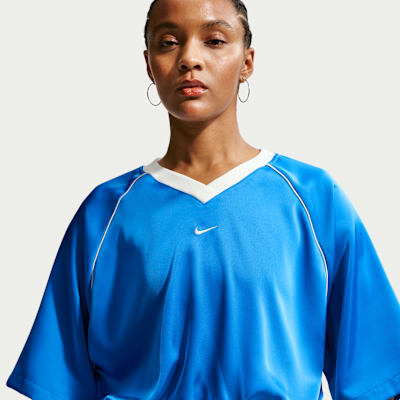 Nike Sportswear Oversize Saten Kadın Üstü
