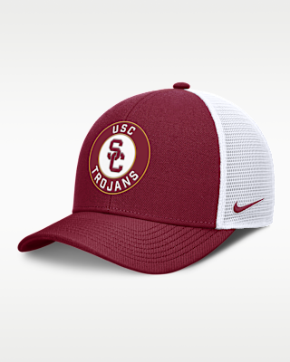 Мужские  USC Primetime Rise Nike Dri-FIT College Trucker Adjustable Hat