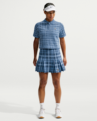 Женская юбка Nike Fairway Fresh Plaid Golf Sweater Skirt