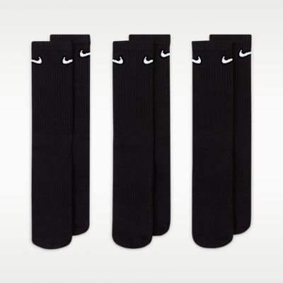Nike Everyday Cushioned Training Crew Socks (3 Pairs)