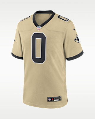Мужские джерси Jordyn Tyson New Orleans Saints Nike NFL Game Jersey