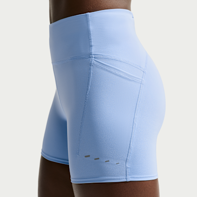 Nike Swift Yüksek Belli 10 cm Sıkı Kesimli Cepli Kadın Koşu Şortu görsel 6