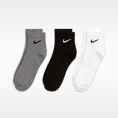 Nike Everyday Lightweight Training Ankle Socks (3 Pairs)