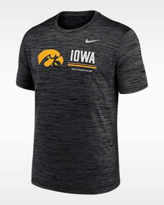 Мужская футболка Iowa Sideline Velocity Nike Dri-FIT College