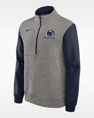 Мужские  Penn State Club Nike College 1/2-Zip Crew