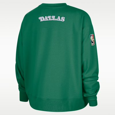 Dallas Mavericks Hardwood Classics Women's Nike NBA Phoenix Fleece Premium Crewneck Sweatshirt