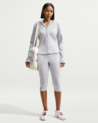Женская кепка Nike Sportswear Chill Jersey Tight High-Waisted Capri Leggings