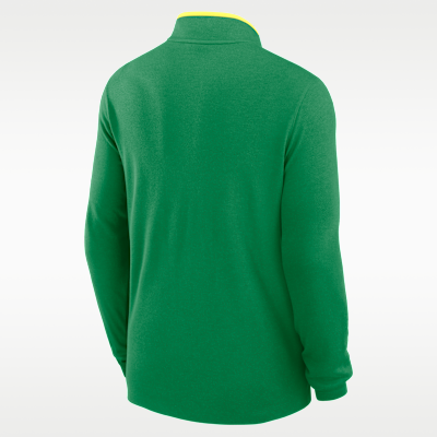 Oregon Victory Men's Nike Dri-FIT College 1/2-Zip Long-Sleeve Top