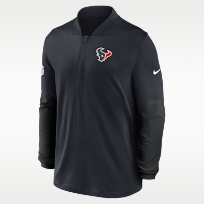 Houston Texans Feel The Pressure Men's Nike Dri-FIT NFL 1/2-Zip Top