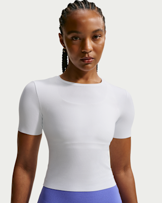 Женские шорты Nike Zenvy Dri-FIT Short-Sleeve Top