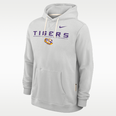 LSU Sideline Men's Nike Dri-FIT College Pullover Hoodie