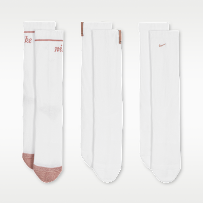 Nike Everyday Plus Cushioned Crew Socks (3 Pairs)