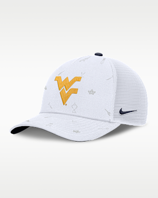 Женские  West Virginia Country Club Golfin' Rise Nike College Trucker Adjustable Hat