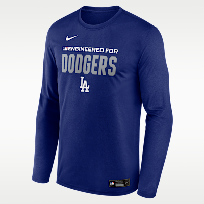 Los Angeles Dodgers Authentic Collection Team Issue Men's Nike Dri-FIT MLB Long-Sleeve T-Shirt