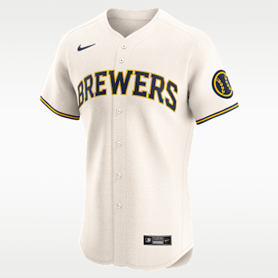Milwaukee Brewers Men's Nike Dri-FIT ADV MLB Elite Jersey