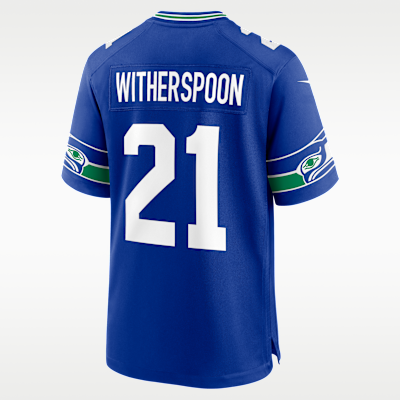 Jersey Nike Dri-FIT de la NFL Limited para hombre Devon Witherspoon Seattle Seahawks 50th Anniversary