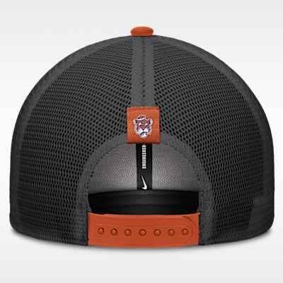 Gorra de rejilla universitaria Nike Dri-FIT ajustable para hombre Clemson Legacy Arch Rise
