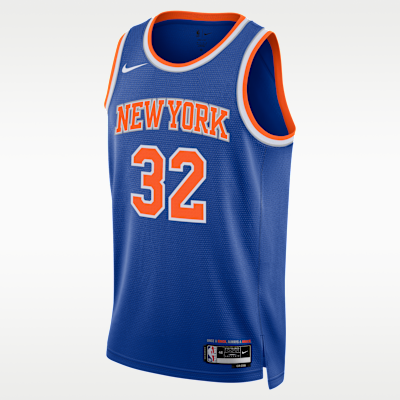 Jersey Nike Dri-FIT de la NBA Swingman para hombre New York Knicks Icon Edition