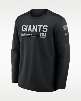Мужские  New York Giants Salute to Service Sideline Coaches Nike NFL Pullover Crew