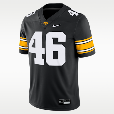 George Kittle Iowa Men’s Nike Dri-FIT College Game Jersey