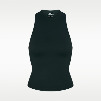 Camiseta de tirantes con espalda deportiva y cuello alto para mujer NikeSKIMS Matte