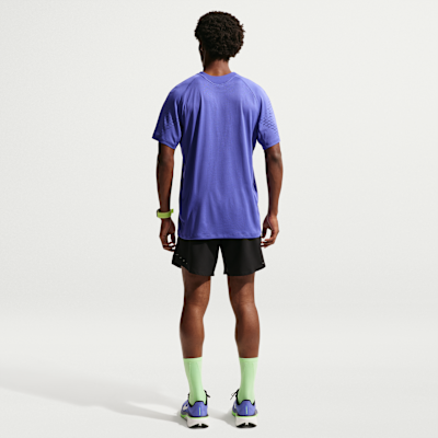 Nike Stride Plus Dri-FIT ADV Kısa Kollu Erkek Koşu Üstü görsel 5
