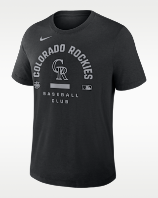 Мужская футболка Colorado Rockies Authentic Collection Early Work Nike Dri-FIT MLB
