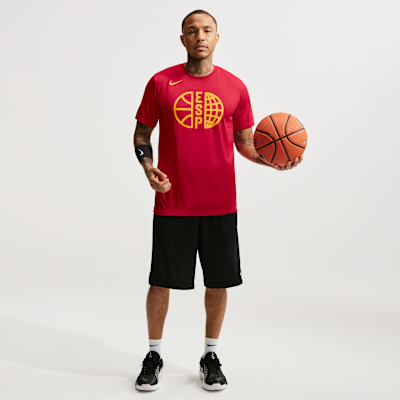 Nike Spain Practice Nike Dri-FIT Erkek Basketbol Tişörtü görsel 4