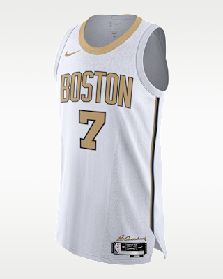 Мужские джерси Jaylen Brown Boston Celtics City Edition Nike Dri-FIT ADV NBA Authentic Jersey