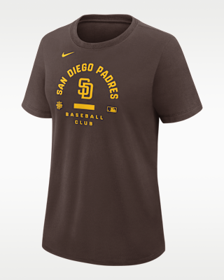 Женская футболка San Diego Padres Authentic Collection Early Work Nike Dri-FIT MLB