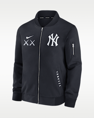 Мужская куртка New York Yankees Dugout Nike x KAWS MLB Full-Zip Bomber