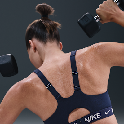 Nike Indy Yüksek Destekli Pedli Ayarlanabilir Kadın Spor Sütyeni görsel 2