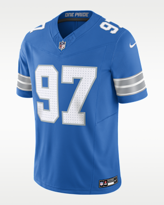 Мужские джерси Aidan Hutchinson Detroit Lions Nike Dri-FIT NFL Limited Football Jersey для футбола