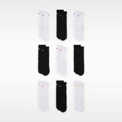 Nike Feiertage-Crew-Socken-Box-Set für jüngere Kinder (9 Paar)