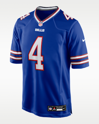 Мужские джерси James Cook III Buffalo Bills Nike NFL Game Jersey