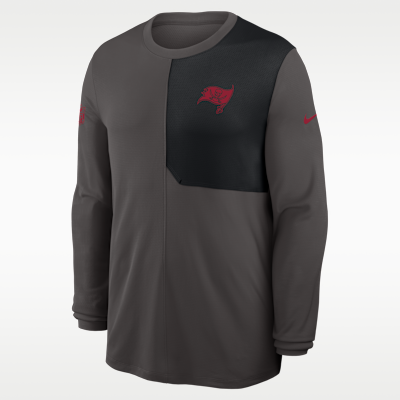 Tampa Bay Buccaneers Sideline Coach Men's Nike Dri-FIT NFL Long-Sleeve Top