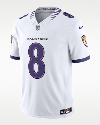 Мужские джерси Lamar Jackson Baltimore Ravens Nike Dri-FIT NFL Limited Jersey