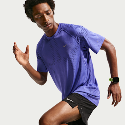 Nike Stride Plus Dri-FIT ADV Kısa Kollu Erkek Koşu Üstü görsel 3