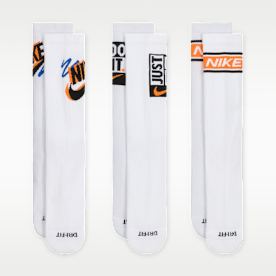 Nike Everyday Plus Crew Socks (3 Pairs)